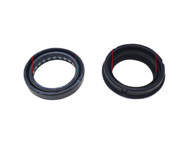 Voorvork Tomos A3 / A35 nieuw model keerring / stofrubber EBR  product