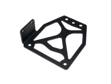 Licence plate holder universal side-mount aluminium black