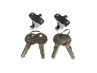 Toolbox lock Tomos 2L / 3L / 4L set with 2x matching keys