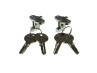 Toolbox lock Tomos 2L / 3L / 4L set with 2x matching keys thumb extra