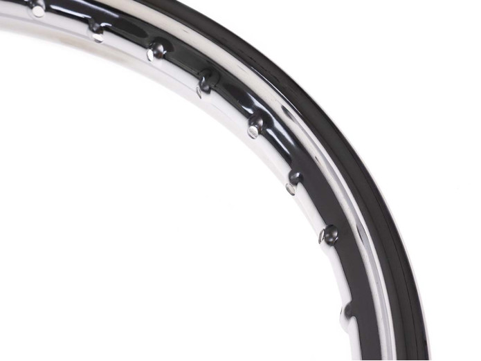 16 inch rim spoke wheel chrome Italcerchio Tomos A3 / A35