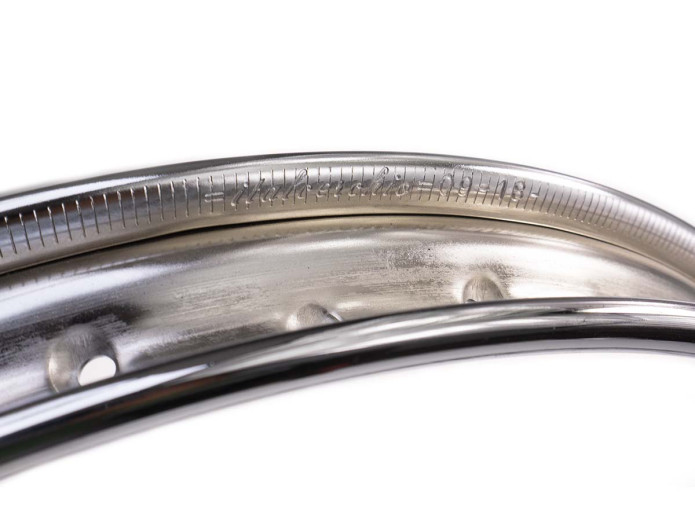 16 inch rim spoke wheel chrome Italcerchio Tomos A3 / A35