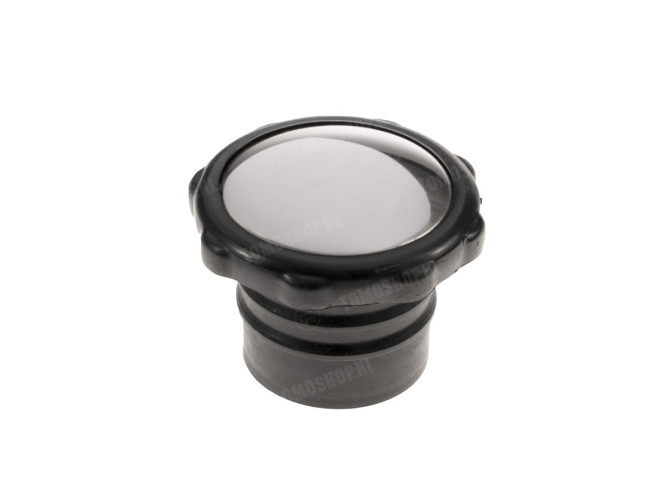 Tankdeckel Tomos Flexer Streetmate Revival Schwarz Chrom main