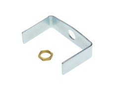 Speedometer clamp bracket for 60mm meter zinc-plated with nut