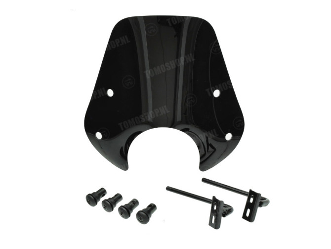 Koplampspoiler Tomos A3 / A35 / universeel windscherm main