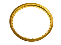 16 inch rim 16x1.60 spoke wheel alloy powder coated *Exclusive* metallic candy gold