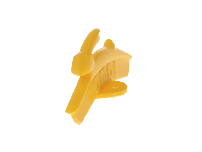 Vorder Schutzblech Tomos Logo mit ein springenden Hasen gelb product