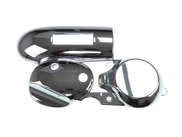 Sidecover Tomos Revival Streetmate right side chrome pedals