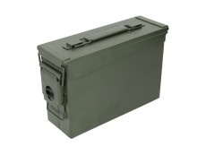 Ammunition box army green 25.5x19x17.5cm universal