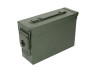YouTube Ammunition box army green 25.5x19x17.5cm universal (Luggage Case)