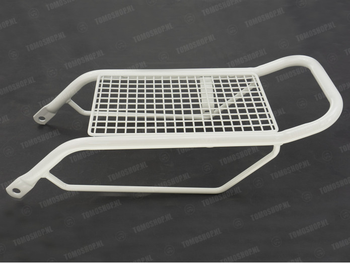 Carrier rear Tomos A3 / A35 gloss white as original
