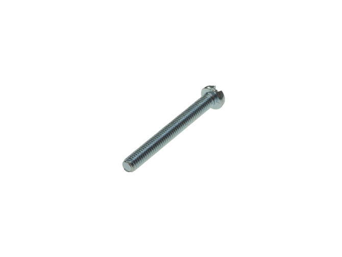 Bolt with slotted head M4x25 zinc-plated for mounting Block model handlebar switch product