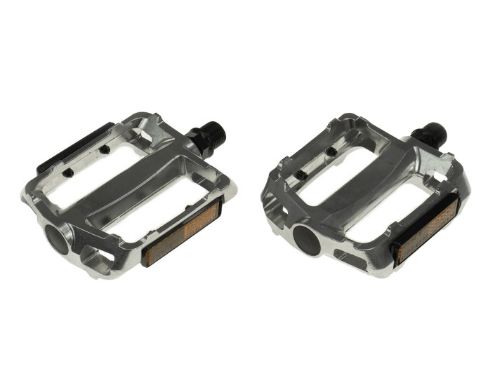 Pedalen VP-Components VP-469 aluminium met reflector
