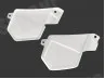 Side cover fairing set sport Tomos A3 / A35 / Gilera Citta / universal white  thumb extra