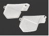Side cover fairing set sport Tomos A3 / A35 / Gilera Citta / universal white 