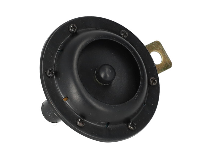 Claxon 12V AC 70mm wisselspanning zwart
