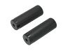 Voetrust Tomos A3 / A35 aluminium zwart