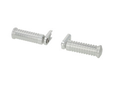 Fussrasten Tomos A3 / A35 / universal Fast Arrow Pro CNC Aluminium Silber Fussrasten Tomos A3 / A35 / universal Fast Arrow Pro CNC Aluminium Silber