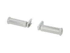 Fussrasten Tomos A3 / A35 / universal Fast Arrow Pro CNC Aluminium Silber Fussrasten Tomos A3 / A35 / universal Fast Arrow Pro CNC Aluminium Silber