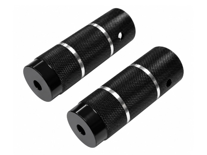 Footrest Tomos A3 / A35 / universal aluminium V2 black