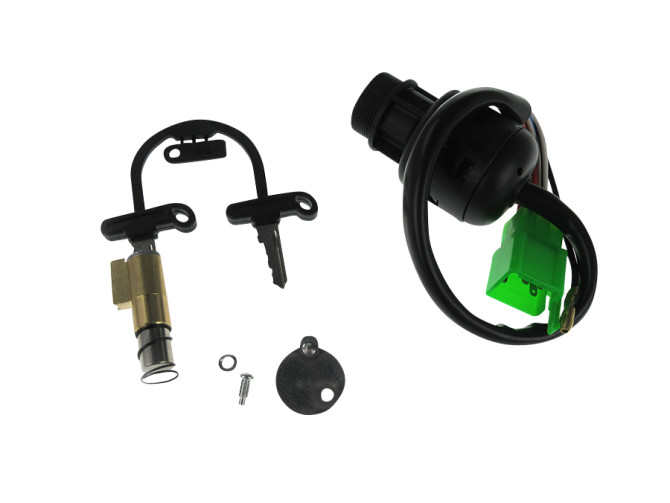 Ignition 5-Plug and steering lock Tomos e-start original product