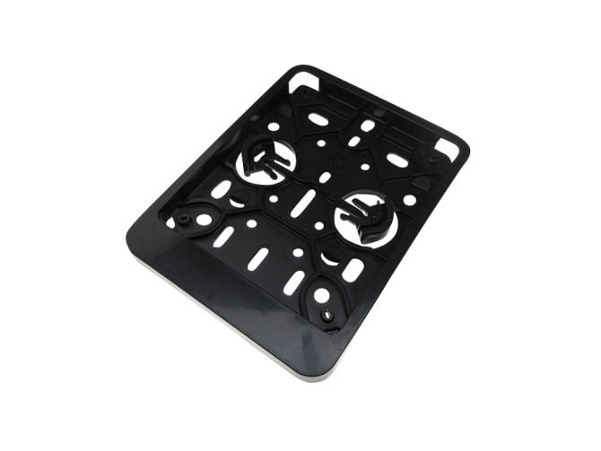 Kennzeichenhalter Belgien Schwarz Kunststoff BSF (10x12cm) product