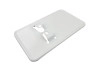 Licence plate holder Holland small white steel (10x17.5cm)