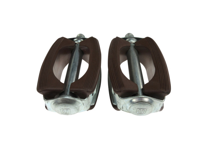 Pedalen Union 689H mit Reflektor Braun Original product