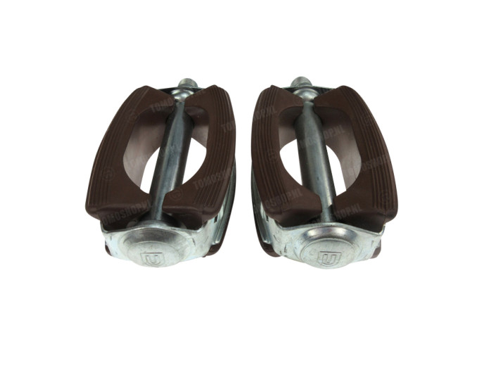 Pedals Union 689H with reflector brown original