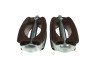 Pedalen Union 689H mit Reflektor Braun Original thumb extra