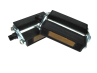 Pedalen Union R Classic model blok met reflector imitatie 