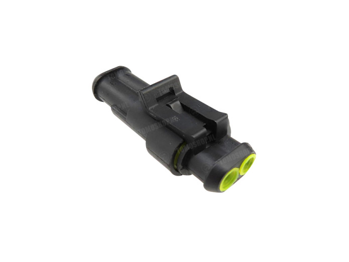 Stekker super seal 2 polig compleet universeel