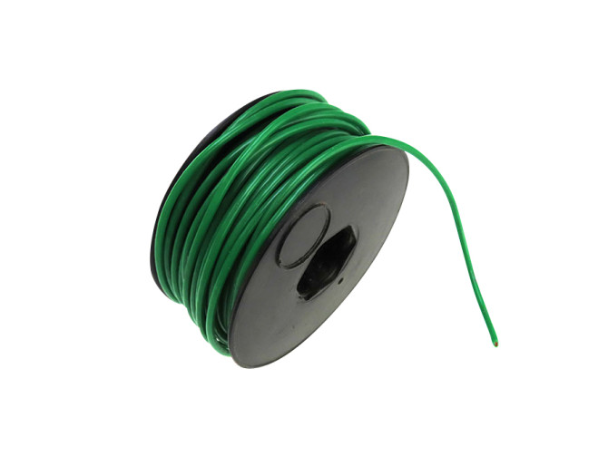 Elektrisch draad groen (per meter) product