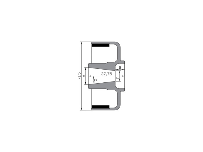 Zündung HPI 210 (2-Ten) Rotor Polrad