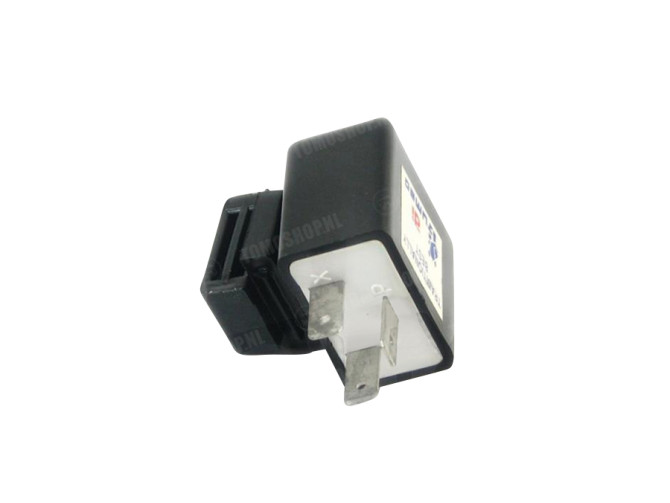 Knipperlicht relais 12V 3-pins met aansluiting voor controle lampje main