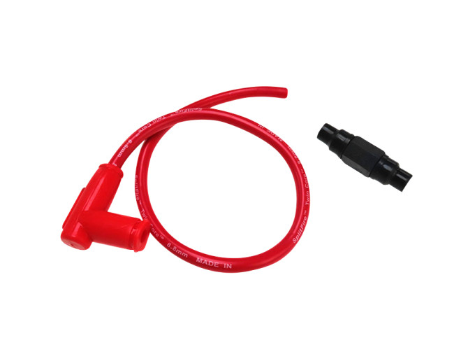 Spark plug cable 9mm orange spark plug cover cable connector product