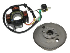 Flywheel Tomos A35 / A52 / A55 + ignition with pick-up original e-start 