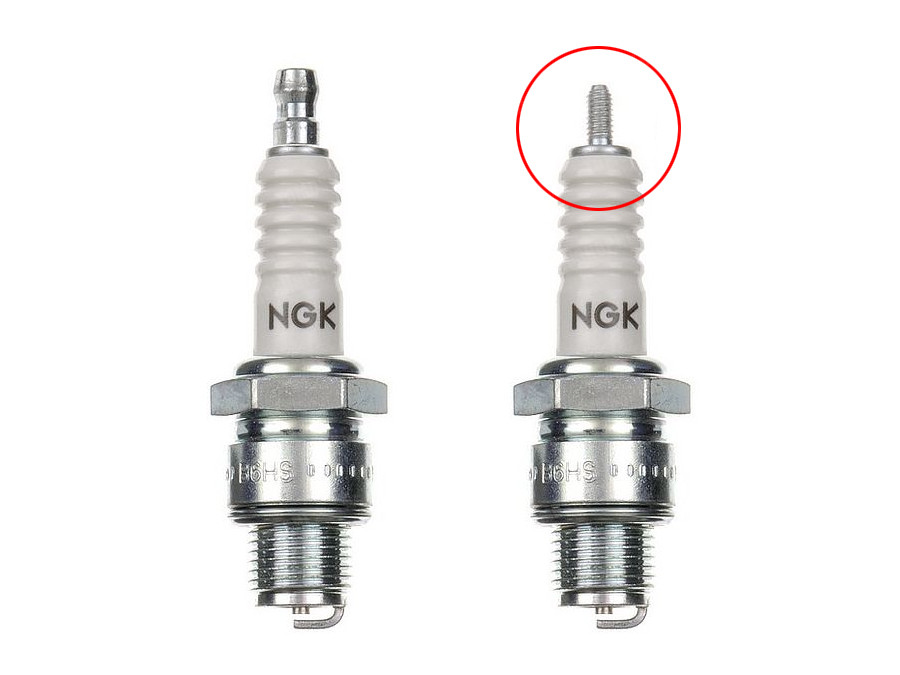 Spark plug cover PVL 5K Ohm for M4 thread (top quality!)  photo