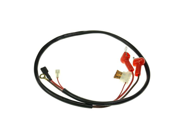 Wire loom Tomos models with E-start battery connection
