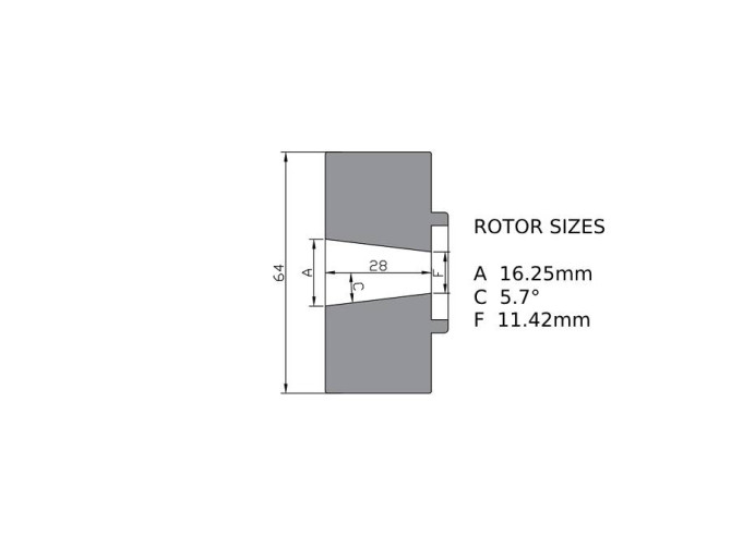 Ontsteking binnenrotor HPI 068 rotor  product