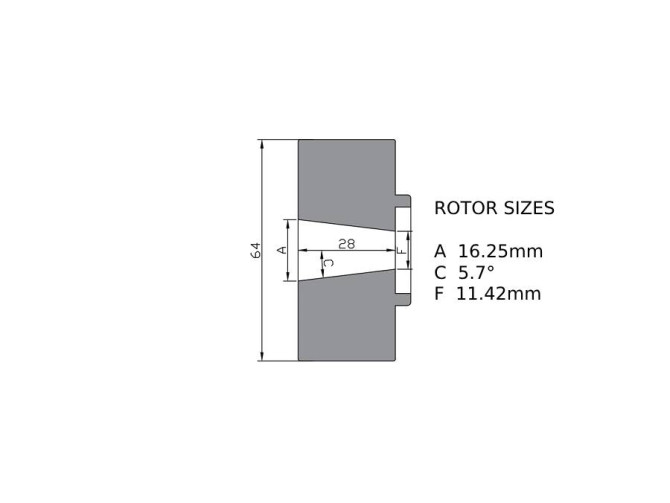 Ontsteking binnenrotor HPI 068 Tomos universeel product