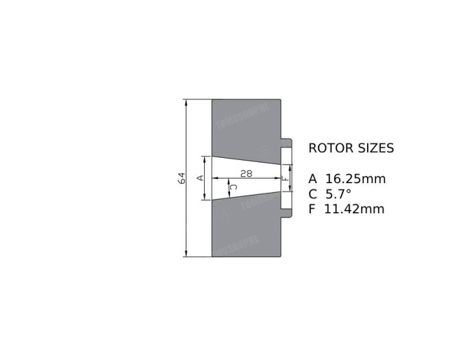 Zündung Innenrotor HPI 068 rotor 