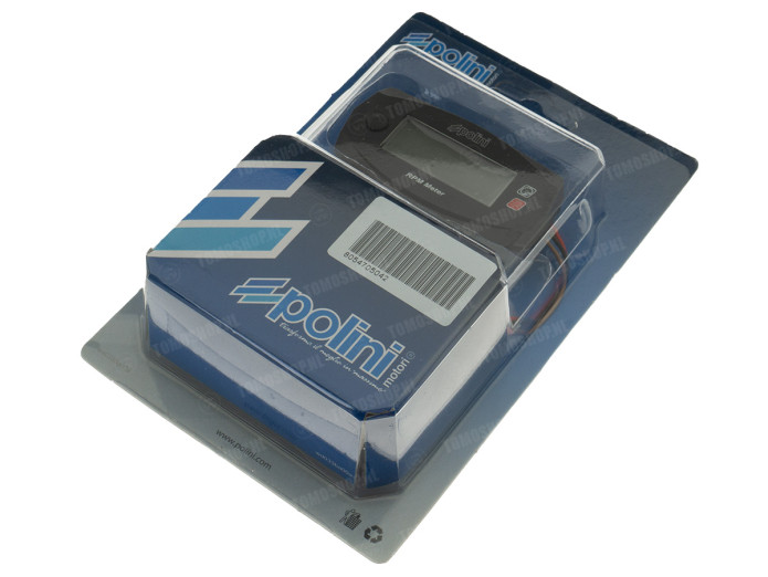 Tachometer Drehzahlmesser RPM universal Polini 12V