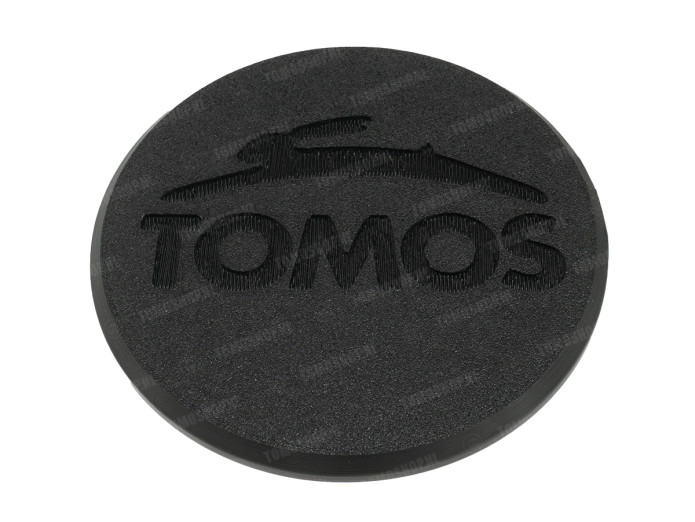 Polrad Deckel Tomos A35 / A52 / A55 Kickstart Deckel Abdeckung Custom Schwarz