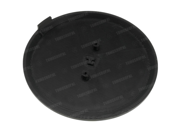 Polrad Deckel Tomos A35 / A52 / A55 Kickstart Deckel Abdeckung Custom Schwarz