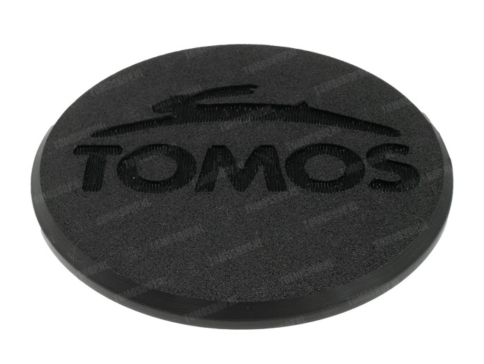 Polrad Deckel Tomos A35 / A52 / A55 Kickstart Deckel Abdeckung Custom Schwarz
