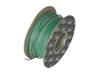 Elektrisch draad groen / wit (per meter)