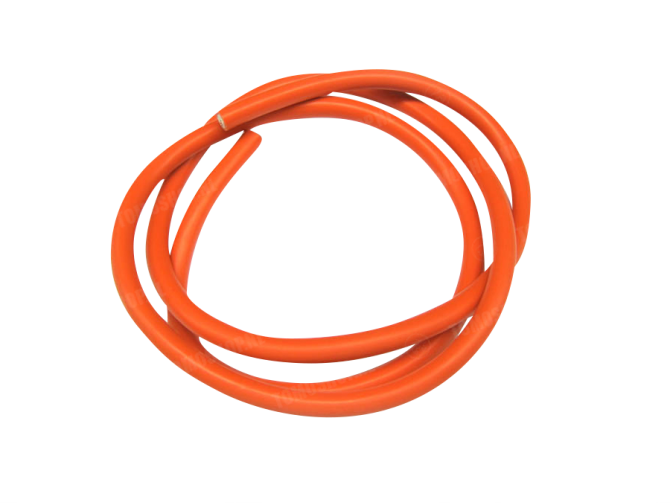 Spark plug cable 7mm thick orange thumb