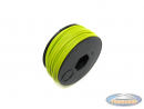 Electric cable yellow (per meter)