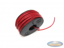 Electric cable red (per meter)